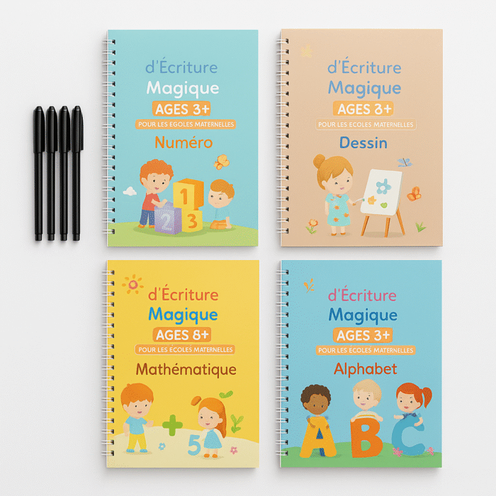 Cahiers d'écriture Magiques | Améliorez l’écriture de vos enfants 2